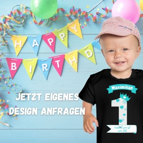 Ganz einfach Geburtstags Shirt gestalten lassen. 