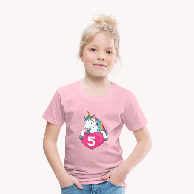 schoenes einhorn geschenk zum fuenften geburtstag fuer alle fuenfjaehrigen ein tolles geburtstagsgeschenk einhoerner und ponys lieben schoenes motiv mit e