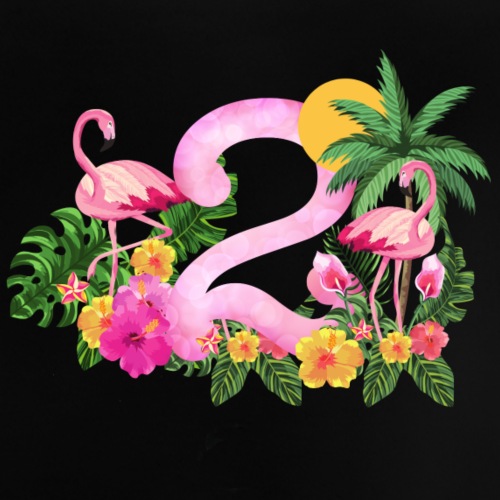sommer 2 jahre geburtstag tropical baby bio t shirt mit rundhals